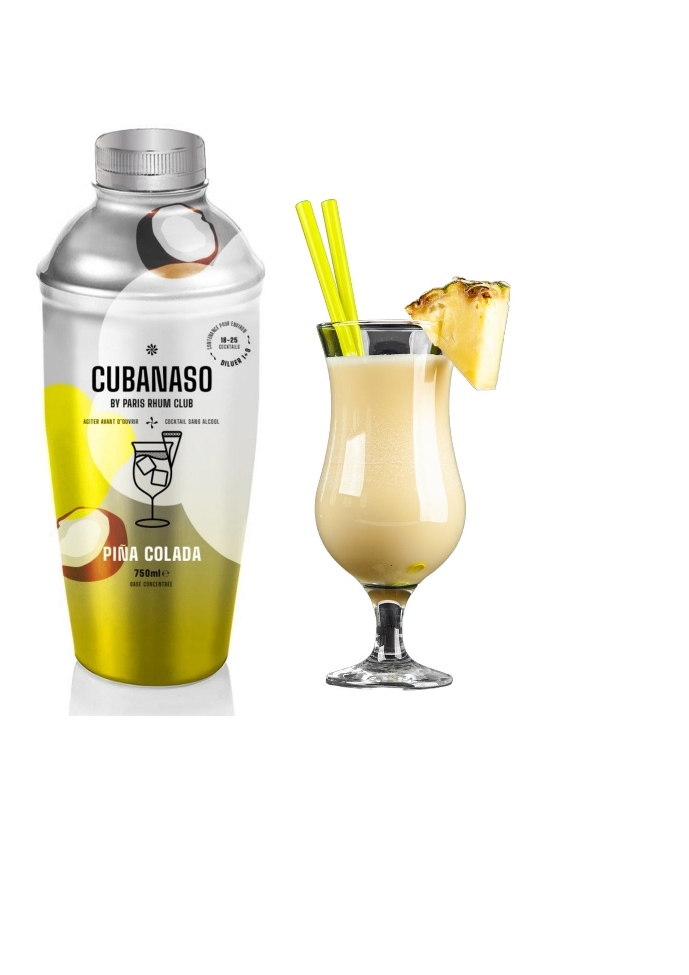 Cocktail cubanaso base concentré piñ